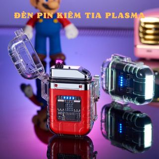 HOT NHẤT || HỘP QUẸT TIA LỬA ĐIỆN TỬ PLASMA KIÊM ĐÈN PIN 3IN1 ĐA NĂNG