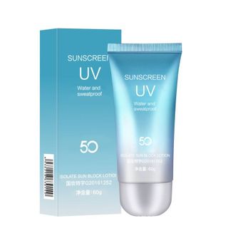 Kem Chống Nắng Sunscreen UV Water And Sweatproof 50 60g (Xanh) giá sỉ
