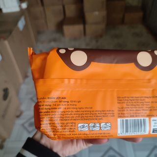 Khăn ướt Agi, Khăn ướt cho bé hàng công ty chính hãng mềm mịn không mùi an toàn cho bé yêu (gói 100 tờ)