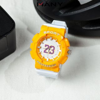 Đồng hồ học sinh phong cách thể thao - Đồng hồ đeo tay Sport cho bé trai, bé gái MANY
