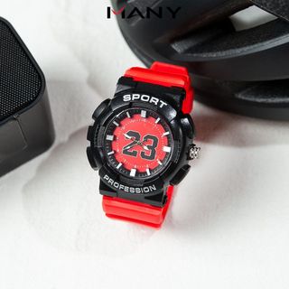 Đồng hồ học sinh phong cách thể thao - Đồng hồ đeo tay Sport cho bé trai, bé gái MANY