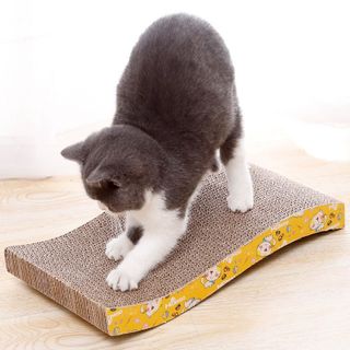 Bàn Cào Móng Cho Mèo Hình Lượn Sóng