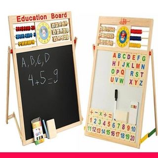 BẢNG GHÉP NAM CHÂM 2 MẶT BẰNG GỖ THÔNG MINH