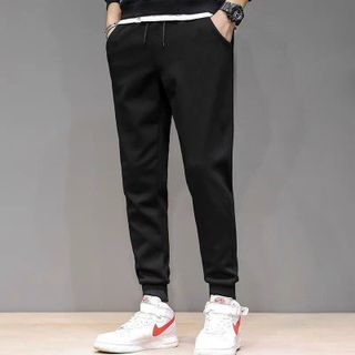 Quần Jogger Nỉ Trơn Basic Nam Nữ