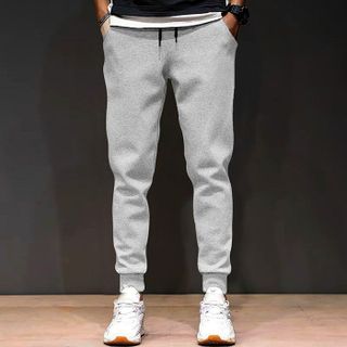 Quần Jogger Nỉ Trơn Basic Nam Nữ