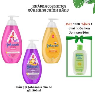 Dầu Gội Johnson"s Chắc Khỏe Cho Bé Gái - Dung tích 500ml giá sỉ