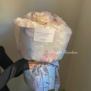 Giấy gấm gói hoa khổ 50 x 60cm