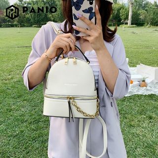 Balo nữ mini thời trang cao cấp dễ thương da đẹp màu trắng