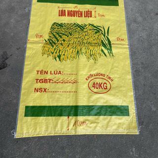 Bao pp dệt đựng lúa, gạo đa dạng mẫu mã giá sỉ