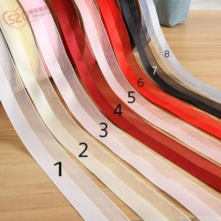 Ruy băng nửa voan cao cấp bản 2,5cm