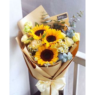 𝐇𝐨𝐚 𝐓𝐮̛𝐨̛𝐢 _Hướng Dương_𝐂𝐚̆́𝐦 𝐁𝐢̀𝐧𝐡 (1 bó ) _𝐒𝐡𝐢𝐩 𝐇𝐨̉𝐚 𝐓𝐨̂́𝐜