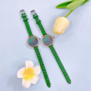 Đồng hồ nữ CTUSS dây da mặt tròn nữ tính trẻ trung mẫu mới 2023
