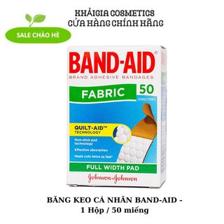 Băng Cá Nhân Johnson & Johnson Band Aid 50 miếng giá sỉ