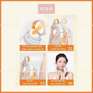 Xịt chống nắng mới