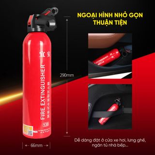 Bình chữa cháy – bình cứu hỏa mini ô tô xe hơi cao cấp