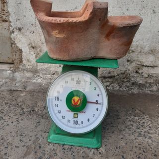 lò đất nấu củi nhỏ