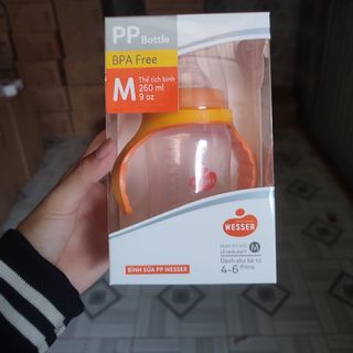 Bình sữa PPSU WESSER 260ml