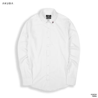 ÁO SƠ MI TAY DÀI KÈM PHỤ KIỆN FORM SLIMFIT AKUBA 01U0720