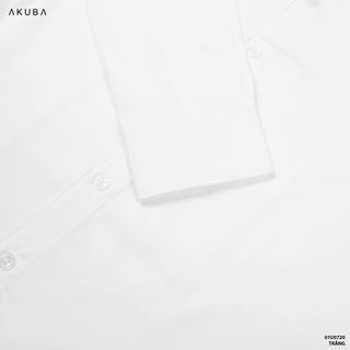 ÁO SƠ MI TAY DÀI KÈM PHỤ KIỆN FORM SLIMFIT AKUBA 01U0720