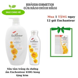 Sữa tắm nước hoa Enchanteur Charming 650gr giá sỉ