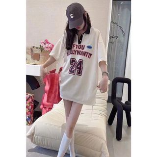 Áo Polo họa tiết đẹp freesize 35-70kg