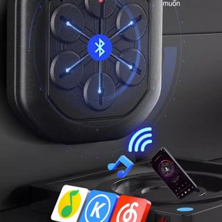 MáyTập BOXING Âm Nhạc Có Đèn LED Bluetooh /50 cái