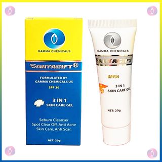 Kem mụn SANTAGIFT SPF30 - Hổ trợ giảm mụn - Ngừa thâm - Mờ thâm - 20g