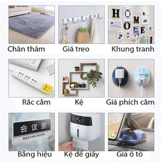 Keo nano, băng keo, Băng Dán Siêu Dính 2 Mặt, loại dày dài 3m - 5m - Băng keo giá sỉ