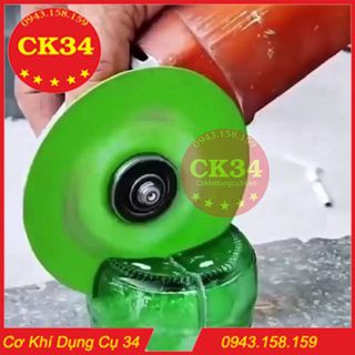 Lưỡi Cắt Mài Kính Sử Dụng Đa Năng Máy Cắt Chai Thủy Tinh Đĩa Cắt Mài Kim Cương 100mm Siêu Mỏng