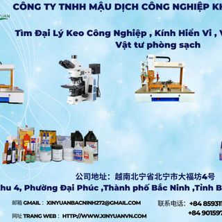 Tìm Đại Lý Keo Công Nghiệp , Kính Hiển Vi , Vật liệu tiêu hao , Vật tư phòng sạch