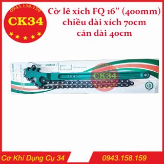 Cờ lê xích, Cảo đa năng, Vam tháo lắp mở dầu FQ16'' 400mm