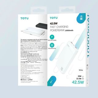 Sạc dự phòng ToTu PB1 10000Mah sạc nhanh PD22.5W