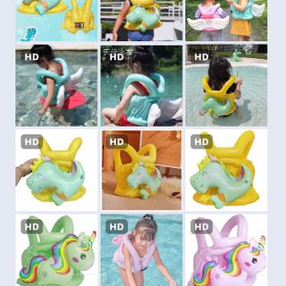 Áo Phao Đôi Cánh Thiên Thần Dễ Thương Cho Bé 2-8 Tuổi