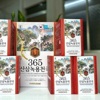 Nước Hồng Sâm Nhung Hươu Núi  Hàn Quốc Hộp 30 gói giá sỉ