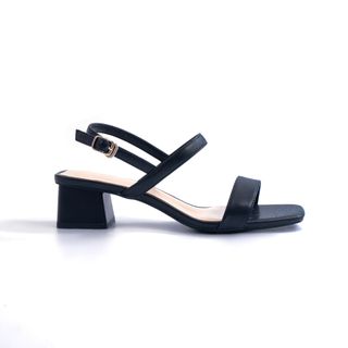 Giày Scandal gót vuông hậu chữ C (MKT11)