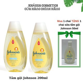 Sữa tắm gội toàn thân Johnson's top to toe 200ML giá sỉ