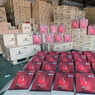 Nước hồng sâm nhung hươu linh chi hộp 60 gói