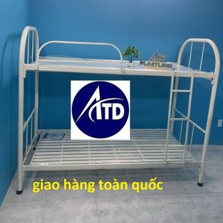giường sắt tầng cho bé - Giường tầng nhiều kích thước sắt dày dặn bền đẹp