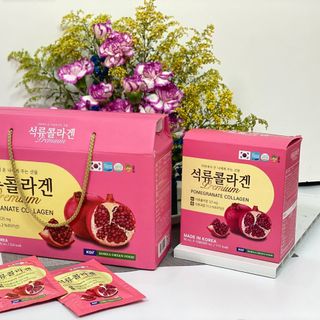 Nước Uống Collagen Lựu Hàn Quốc Hỗ Trợ Trắng Da KGF (50ml X 20 Gói) giá sỉ