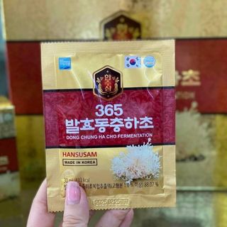 Nước Đông Trùng Hạ Thảo 365 Hansusam Hàn Quốc Hộp 60 Gói 30ml giá sỉ