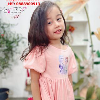 Đầm cho bé gái size 3-10(15-32kg) giá sỉ