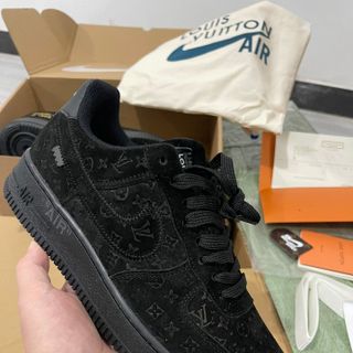 GIày Thể Thao Sneaker AF1 LV Black SC ( Hàng Siêu Cấp )