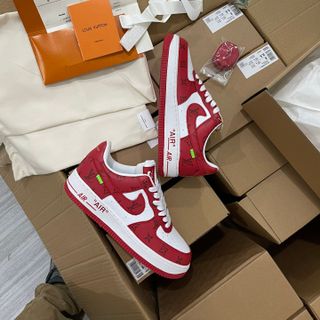 Giày Thể Thao Sneaker AF1 LV Red ( Hàng Siêu Cấp ) giá sỉ