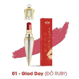 SON MÔI RIORI MOOD MATTE LIPSTICK 5 MÀU TRENDY LÂU TRÔI