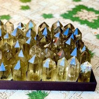 TRỤ THẠCH ANH VÀNG MINI