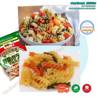 Nui xoắn salad rau củ Nisshin Seifun Welna Ma Ma 150g