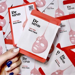 Mặt Nạ Bùn Đỏ DR MIND APOT RED MUD PACK Hàn Quốc