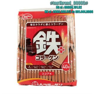 Bánh xốp Hamada Healthy Bổ sung Canxi 40 miếng giá sỉ