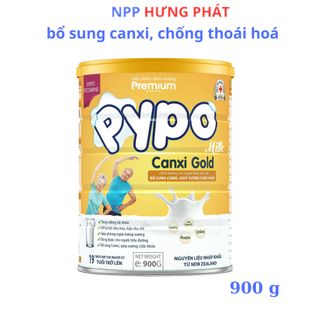 Sữa bột PYPO Milkn Canxi Gold giúp BỔ SUNG CANXI, GIÚP XƯƠNG CHẮC KHỎE hộp 900 g giá sỉ
