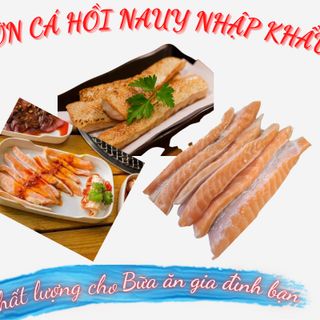 Lườn cá hồi nauy không vây cỡ 2/3